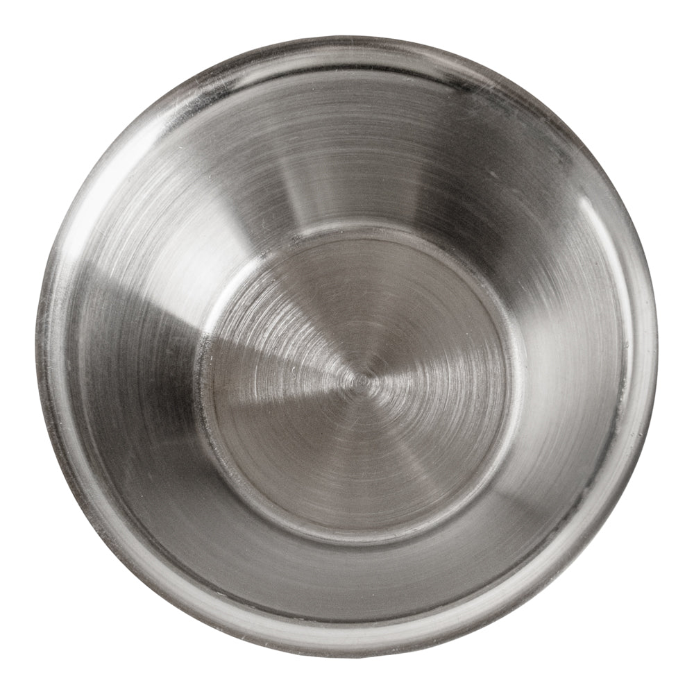 Met Lux 2 oz Stainless Steel Condiment Cup - 2 3/4" x 2 3/4" x 1" - 10 count box