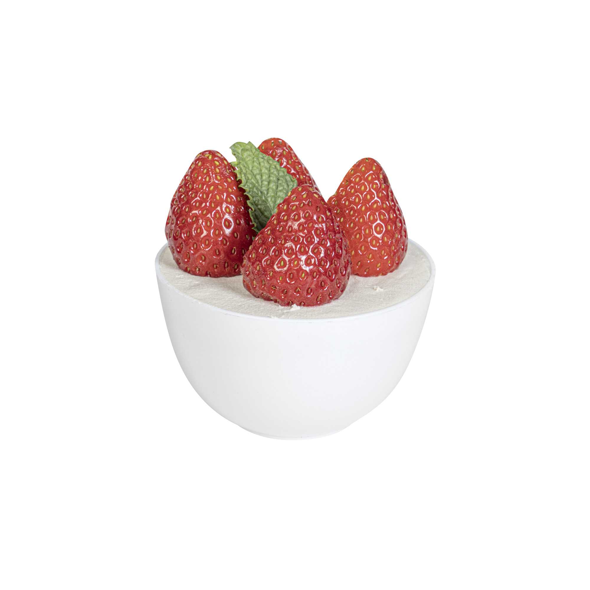 Mini Serve 4 oz Round White Plastic Bodega Cup - 3" x 3" x 1 3/4" - 100 count box