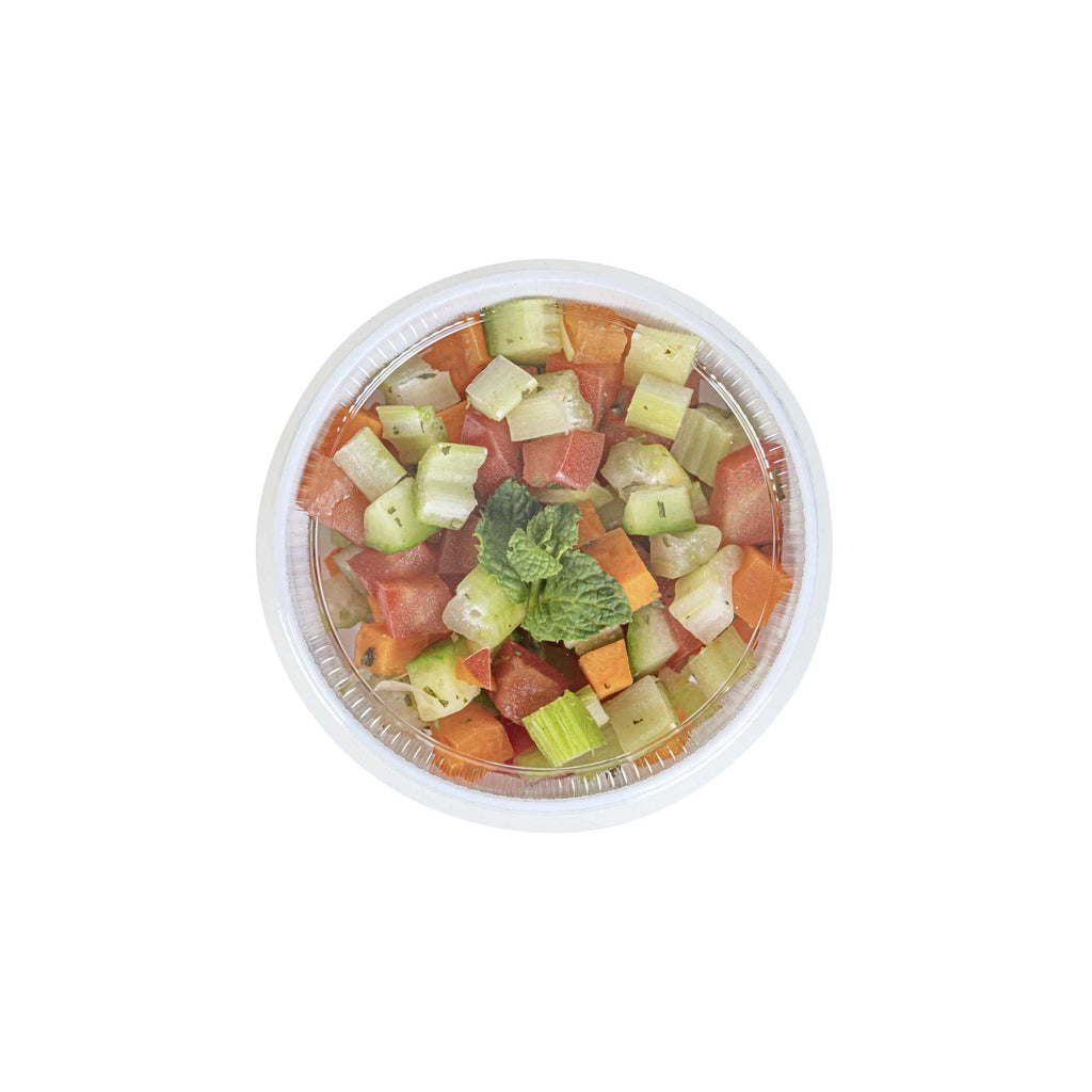 Mini Serve Round Clear Plastic Lid - Fits Bodega / Parfait / Cylindro Cup - 100 count box