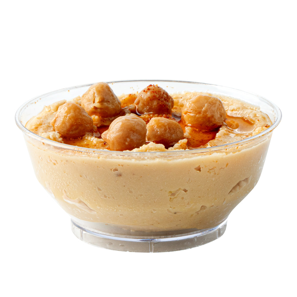 Mini Serve 4 oz Round Clear Plastic Medium Deli Cup - with Lid - 3 1/4" x 3 1/4" x 2" - 100 count box