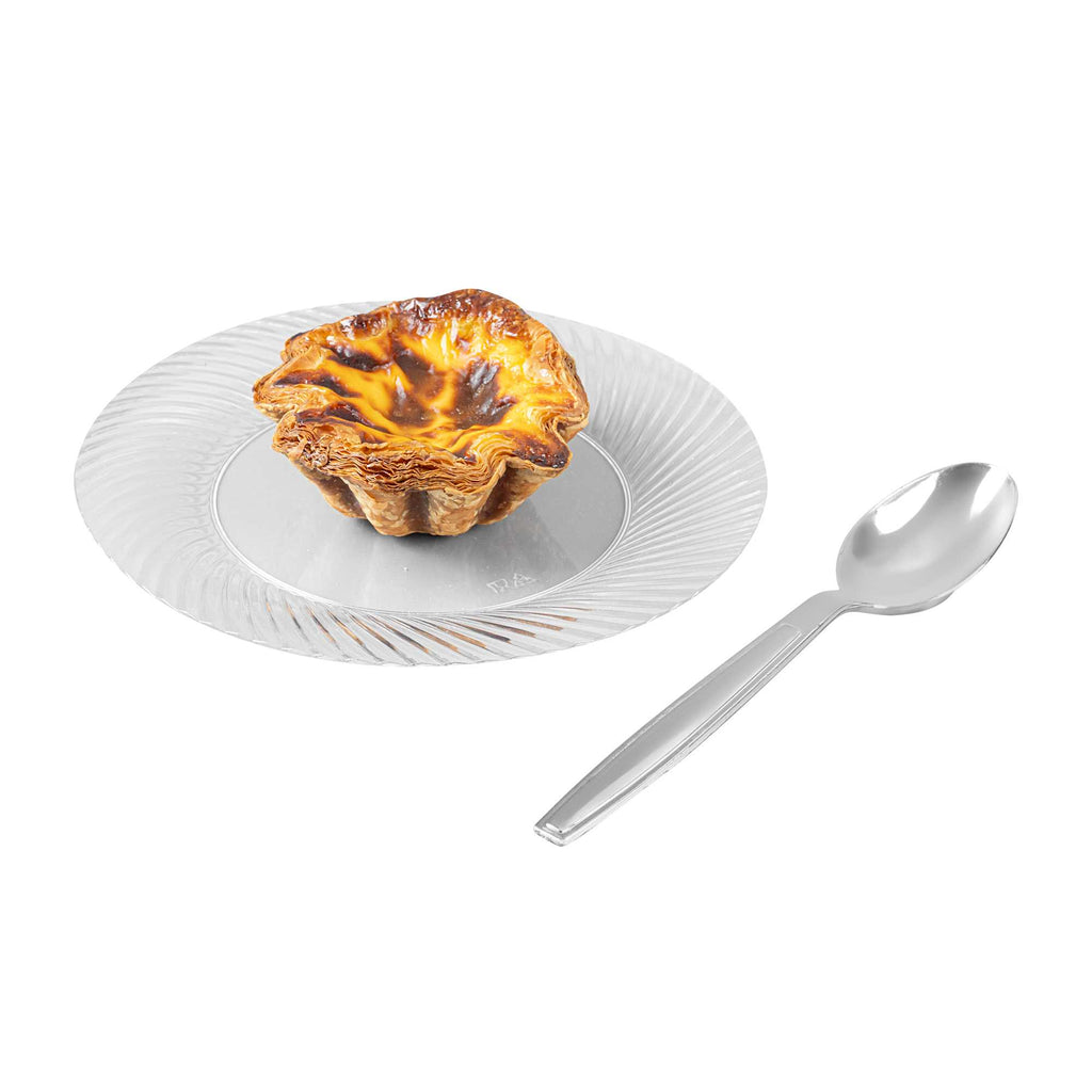 Argento Silver Plastic Spoon - 7" - 250 count box