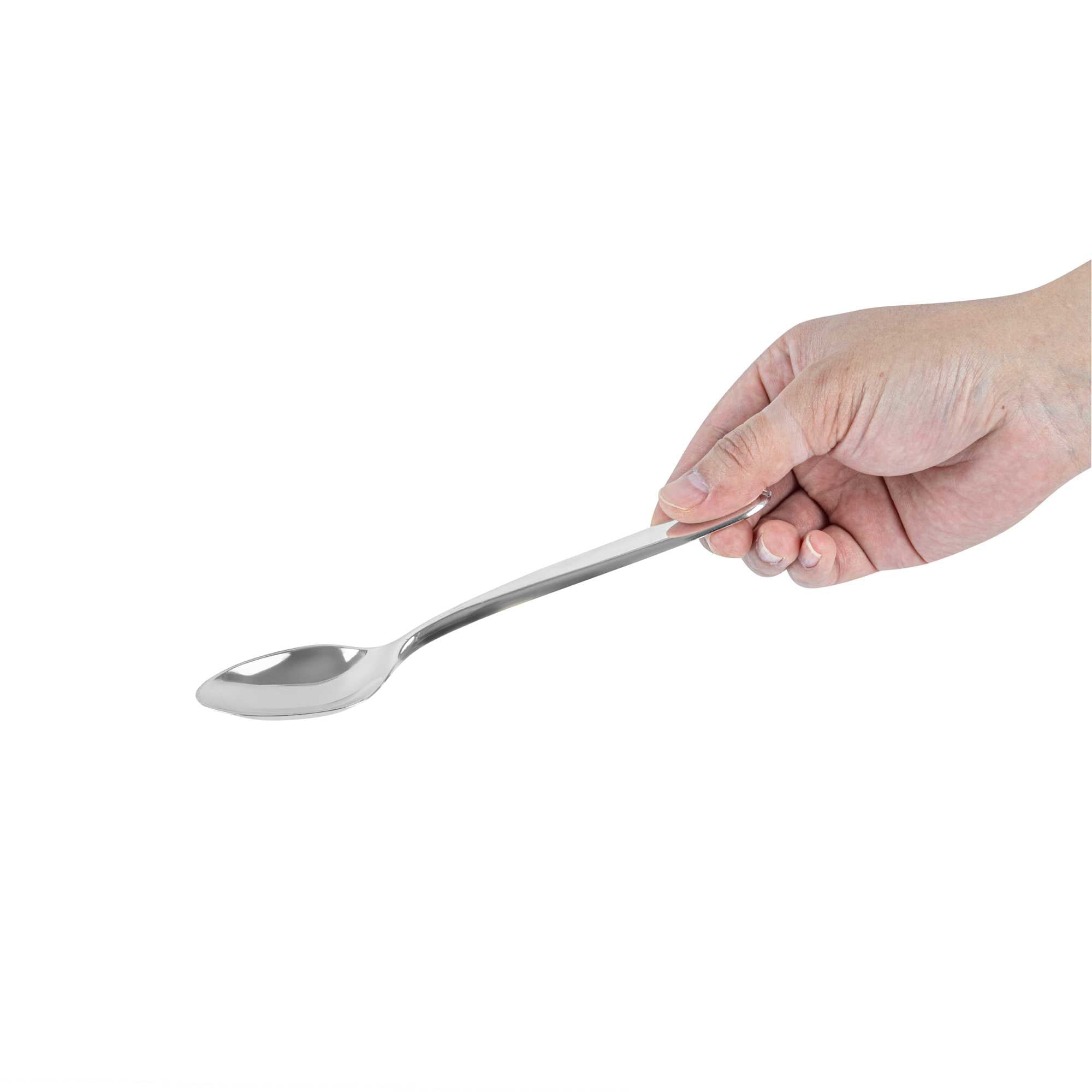 Moderna Silver Plastic Spoon - 7 1/4" - 250 count box