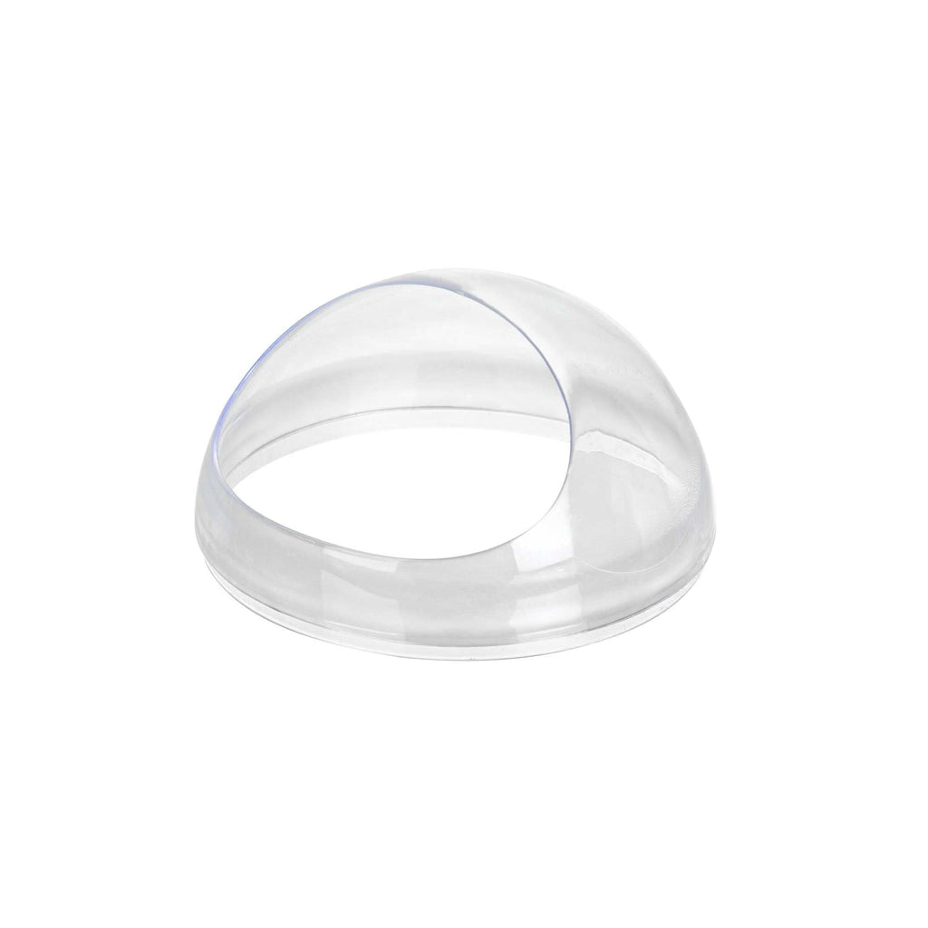 Mini Serve 3 oz Round Clear Plastic Balloon Bowl - 2 1/2" x 2 1/2" x 2 1/2" - 100 count box