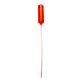 Gastro Science 5 mL Balloon Clear Plastic Pipette - Food-Grade - 6" - 500 count box