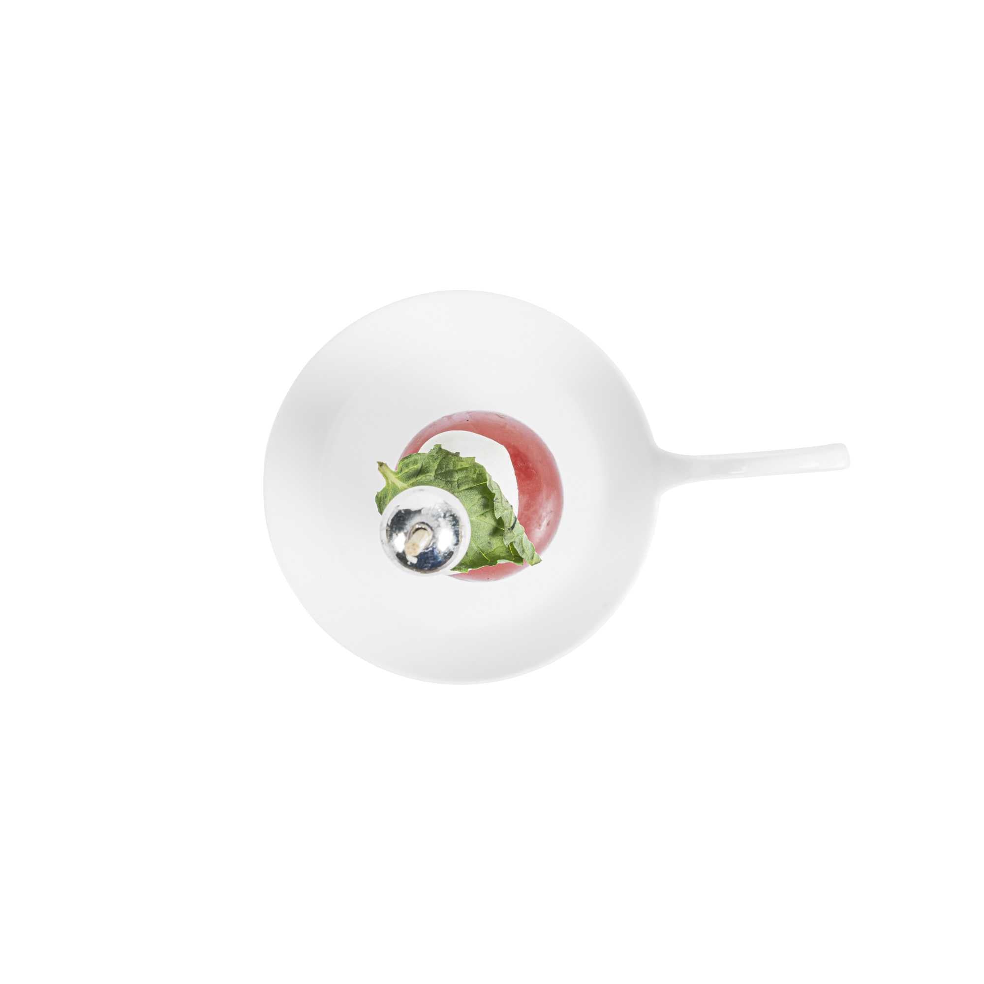 Mini Serve Fish White Plastic Tasting Plate - 3 3/4" x 2 1/2" x 1" - 100 count box