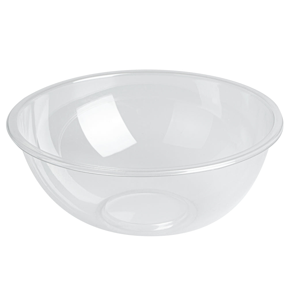 Maxi Serve 18 oz Round Clear Plastic Salad Bowl - 6" x 6" x 2 1/2" - 200 count box