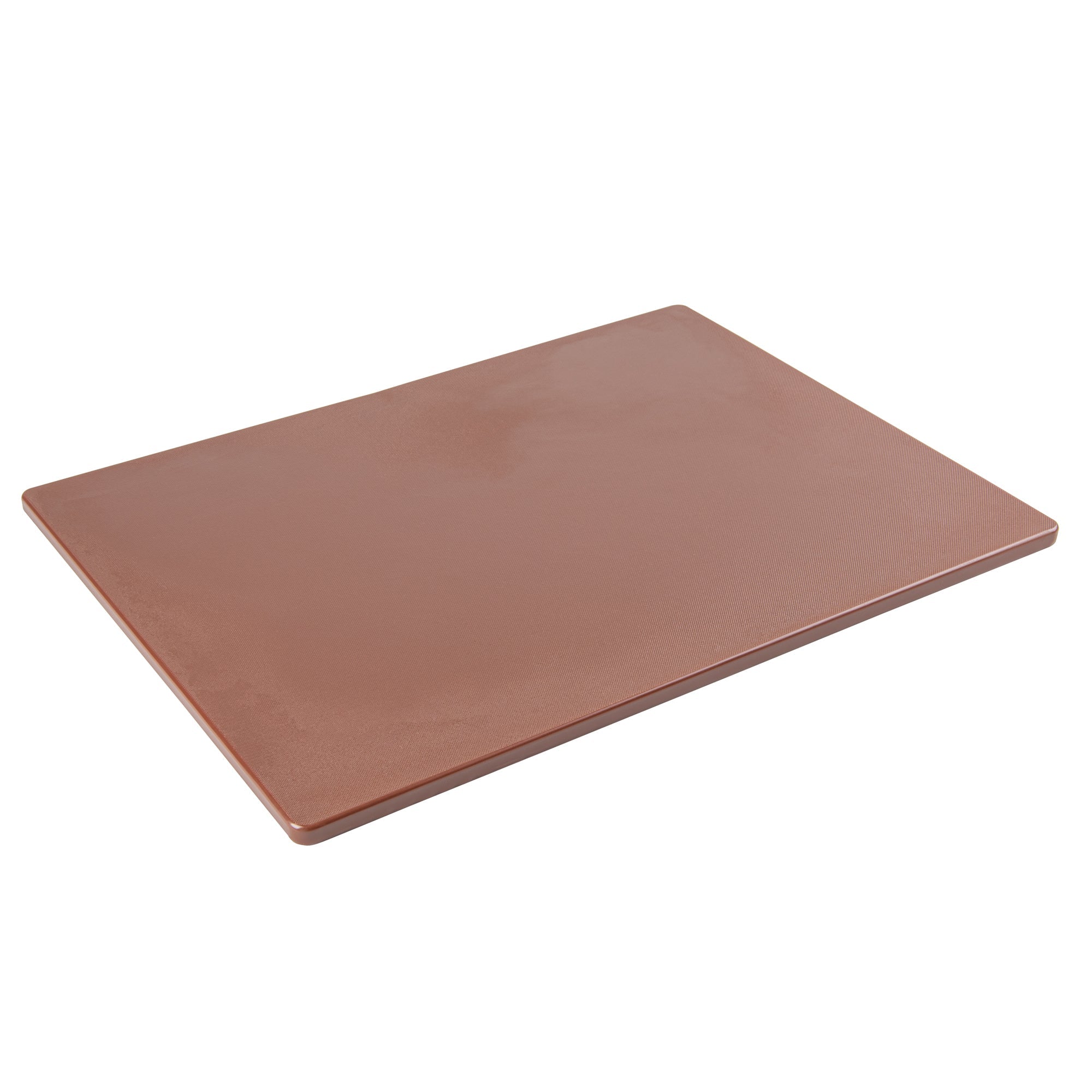 Chef 101 Brown Plastic Cutting Board - 20" x 15" - 1 count box