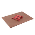 Chef 101 Brown Plastic Cutting Board - 20" x 15" - 1 count box
