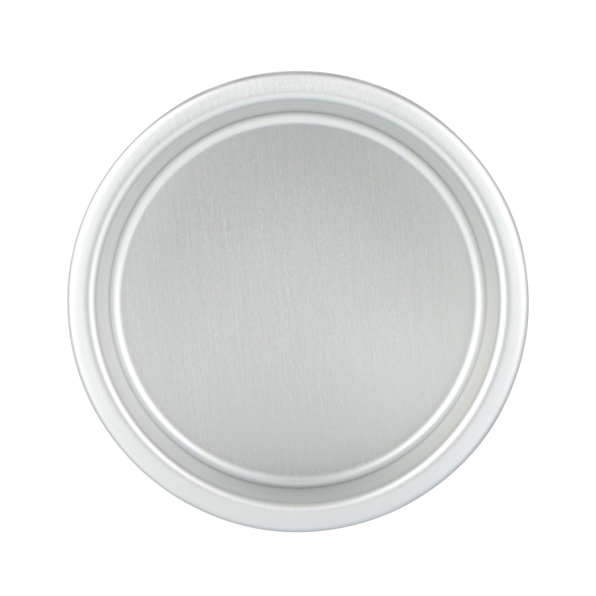 Met Lux Round Aluminum Straight-Sided Cake Pan - 4" x 4" x 2" - 12 count box