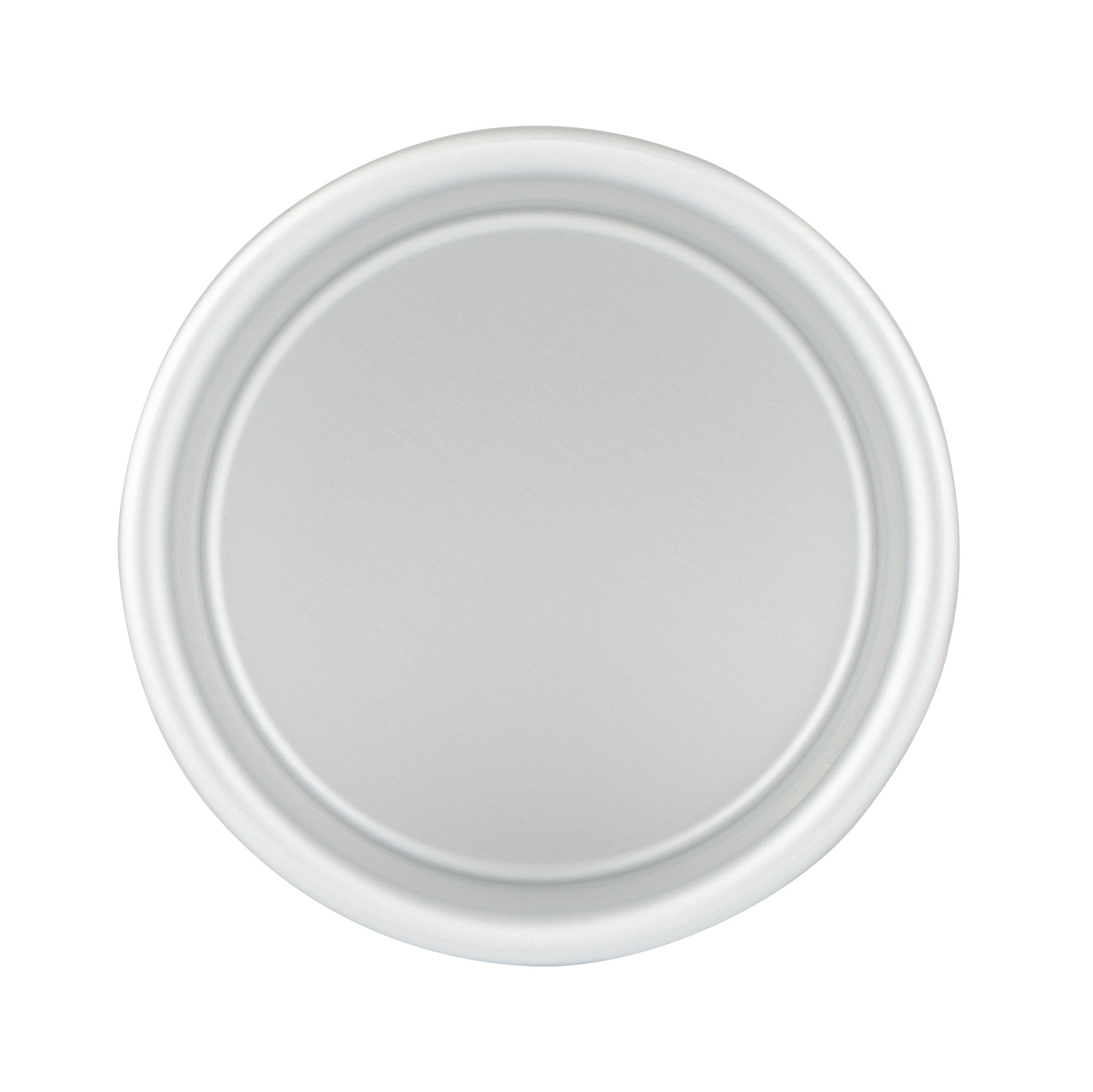 Met Lux Round Aluminum Straight-Sided Cake Pan - 4" x 4" x 3" - 1 count box