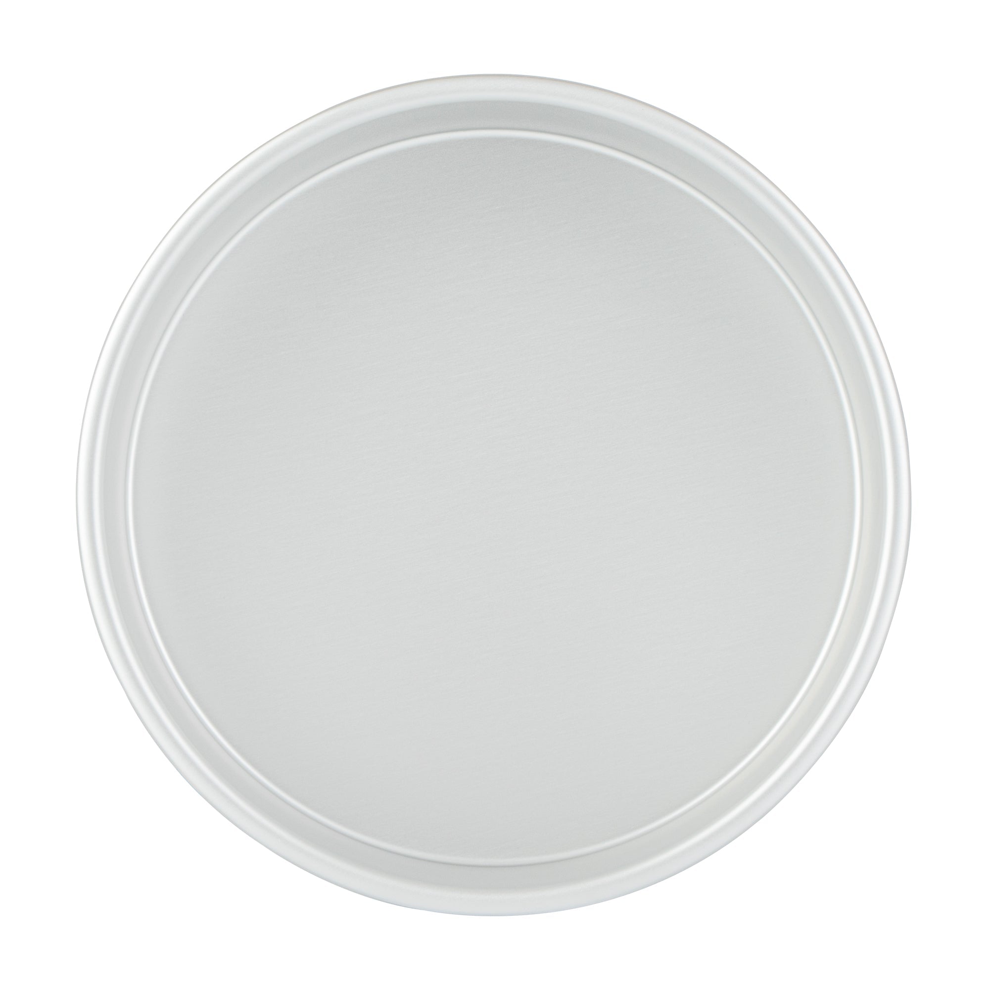 Met Lux Round Aluminum Straight-Sided Cake Pan - 9" x 9" x 3" - 12 count box