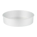 Met Lux Round Aluminum Straight-Sided Cake Pan - 12" x 12" x 3" - 1 count box