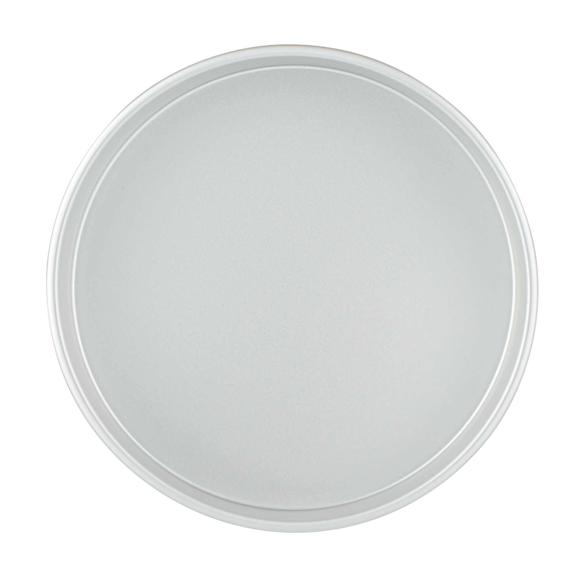 Met Lux Round Aluminum Straight-Sided Cake Pan - 12" x 12" x 3" - 1 count box