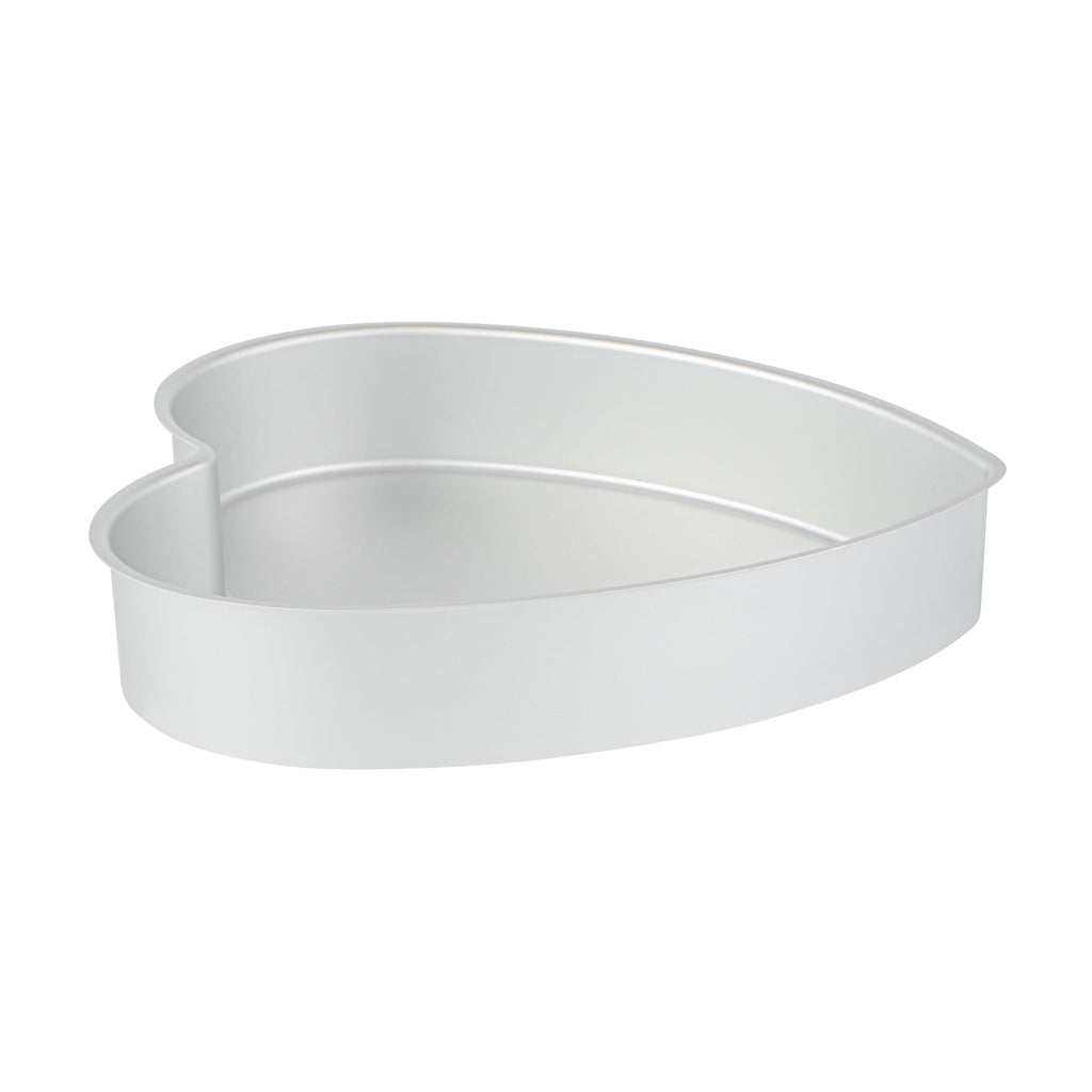 Met Lux Heart Aluminum Cake Pan - 10" x 10" x 2" - 1 count box