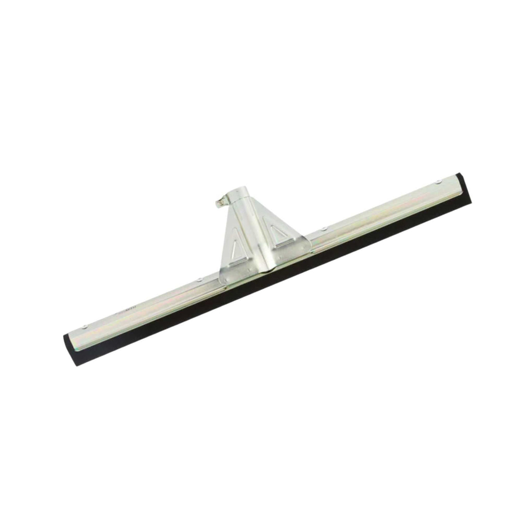 Clean Tek Professional Steel Heavy-Duty Floor Squeegee - Double Rubber - 21 3/4" - 1 count box