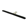 Clean Tek Professional Steel Heavy-Duty Floor Squeegee - Double Rubber - 21 3/4" - 1 count box