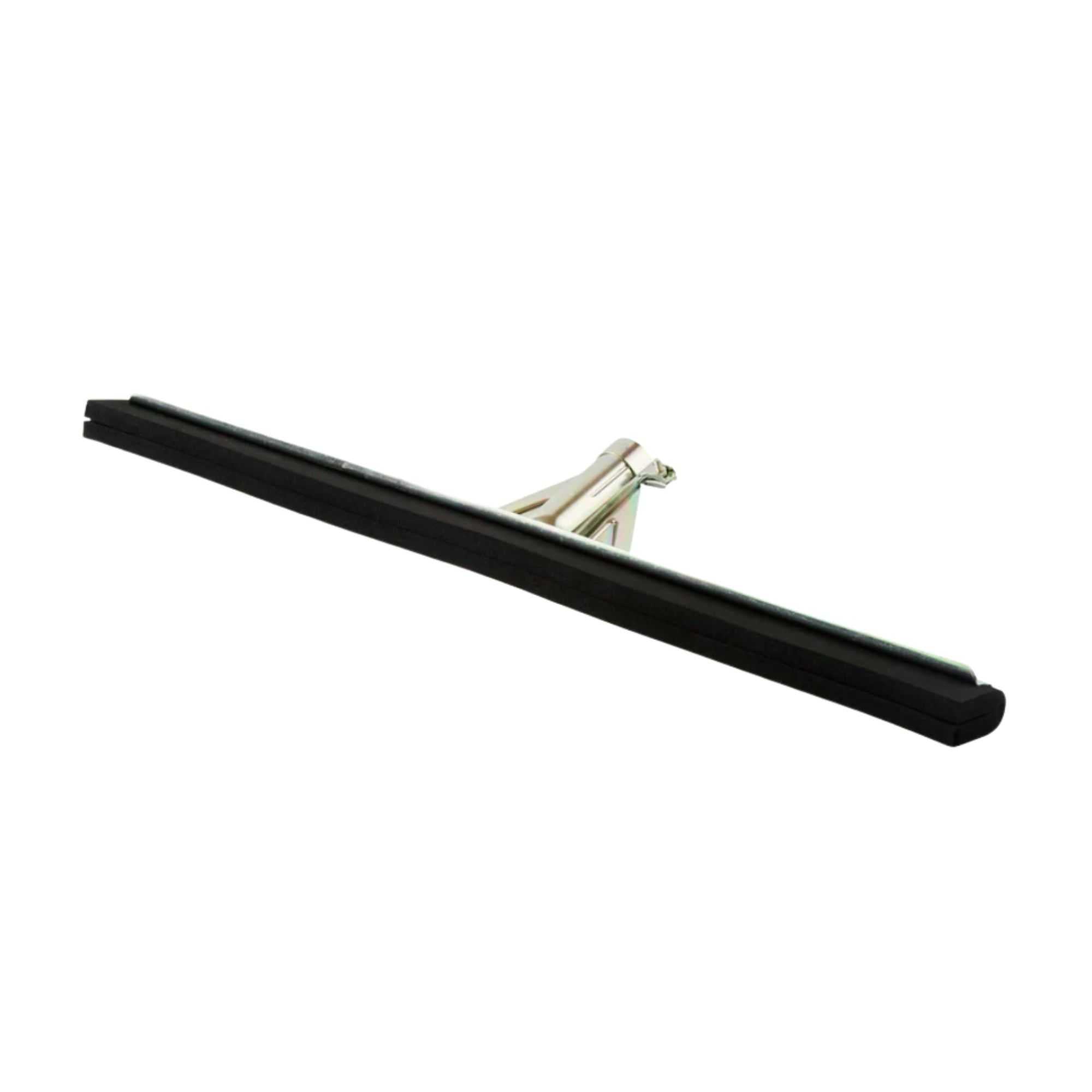 Clean Tek Professional Steel Heavy-Duty Floor Squeegee - Double Rubber - 21 3/4" - 1 count box