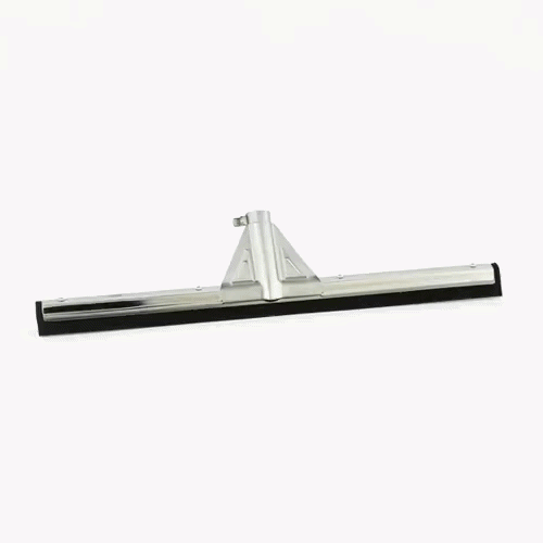 Clean Tek Professional Steel Heavy-Duty Floor Squeegee - Double Rubber - 21 3/4" - 1 count box