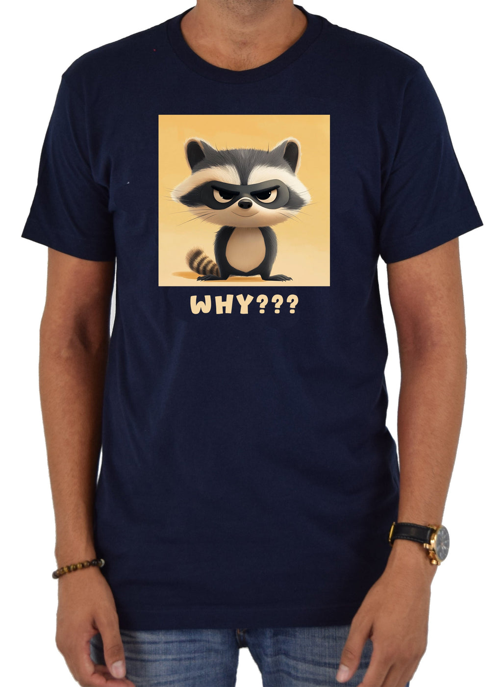 Racoon WHY??? T-Shirt