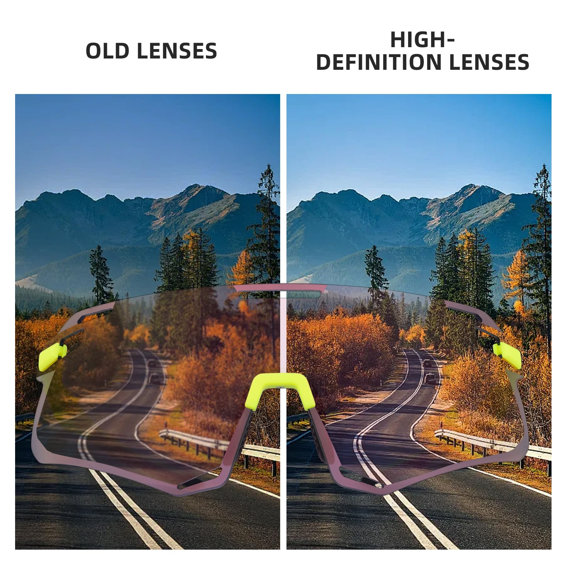 Men's Anti-Blue Light MTB Cycling Sunglasses
