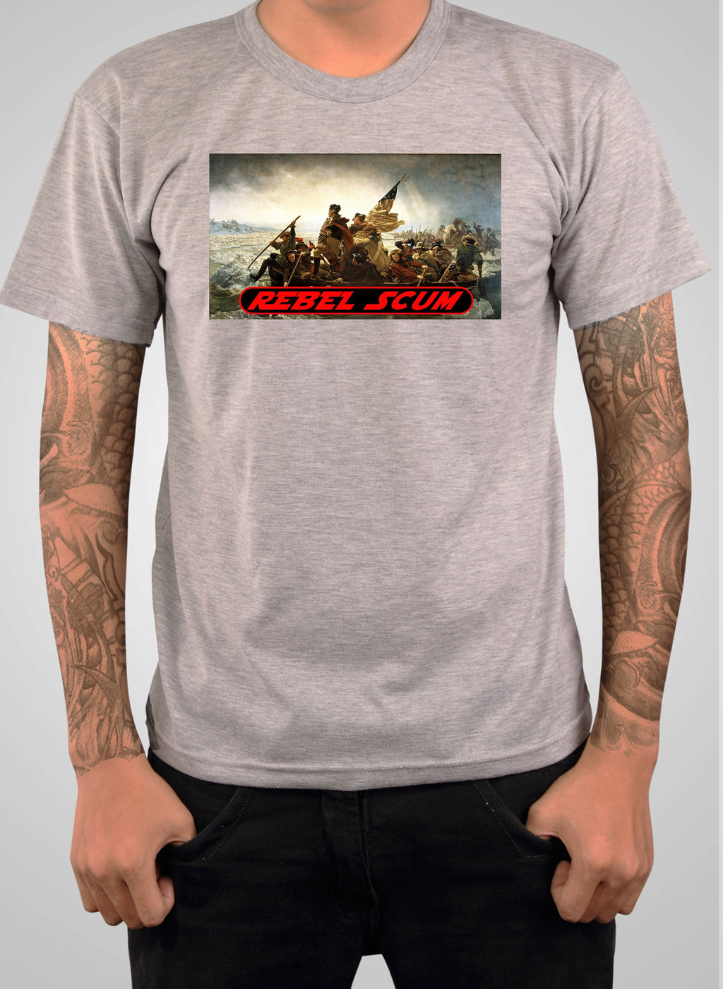 Rebel Scum Crossing the Delaware T-Shirt