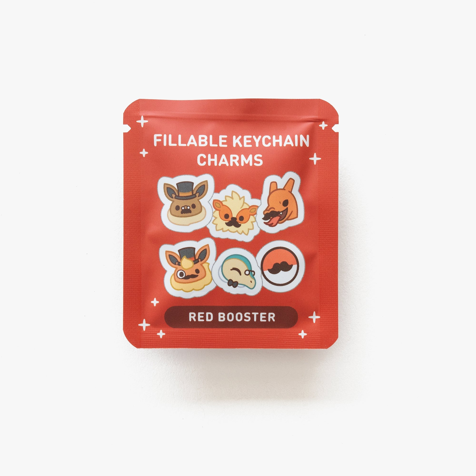 Gentlemon Fillable Keychain Charms Blind Booster Packs