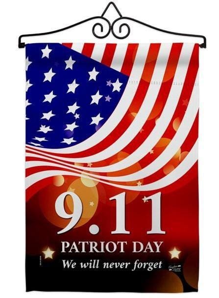 Remember 9/11 Garden Flag 2 Sided Patriot Day
