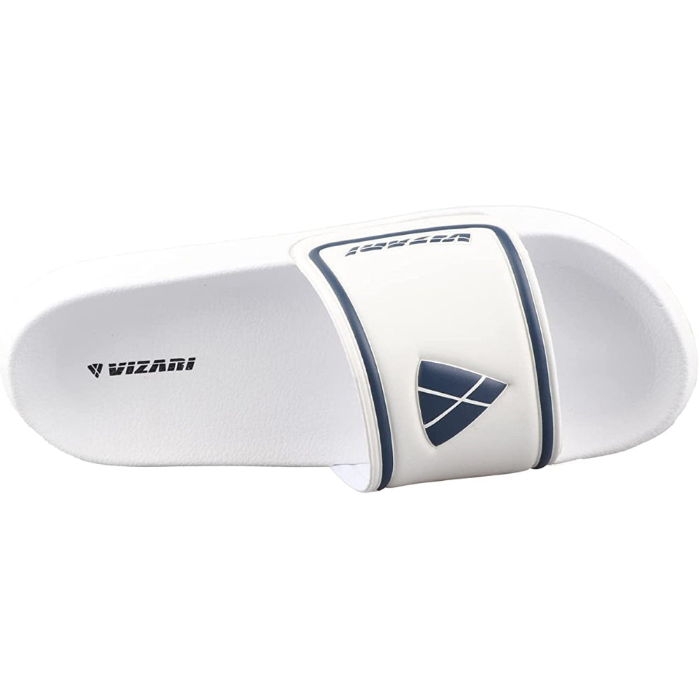 Youth Soccer Slide Sandals - White