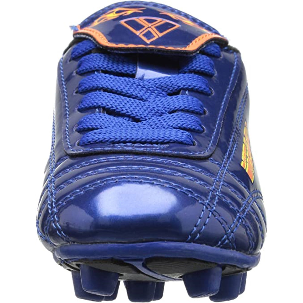 Youth Firm Ground Soccer Cleats – Blaze Blue/Orange