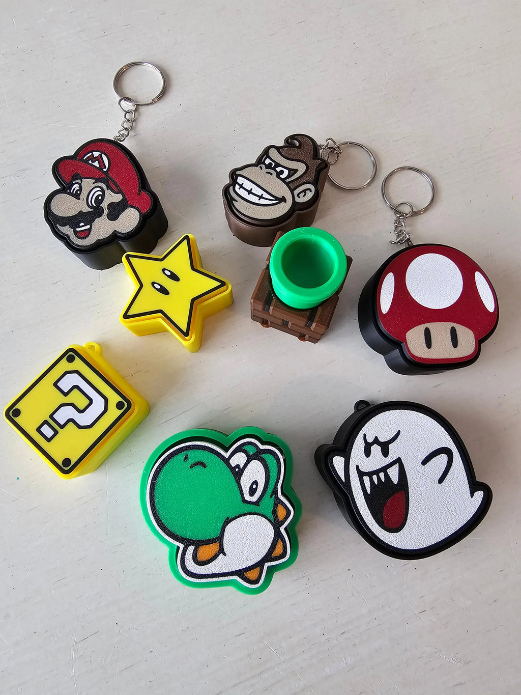 The Tween Space Retro Gamer Fidget Clicker Set — Game-Inspired Clickers | 3D Printed