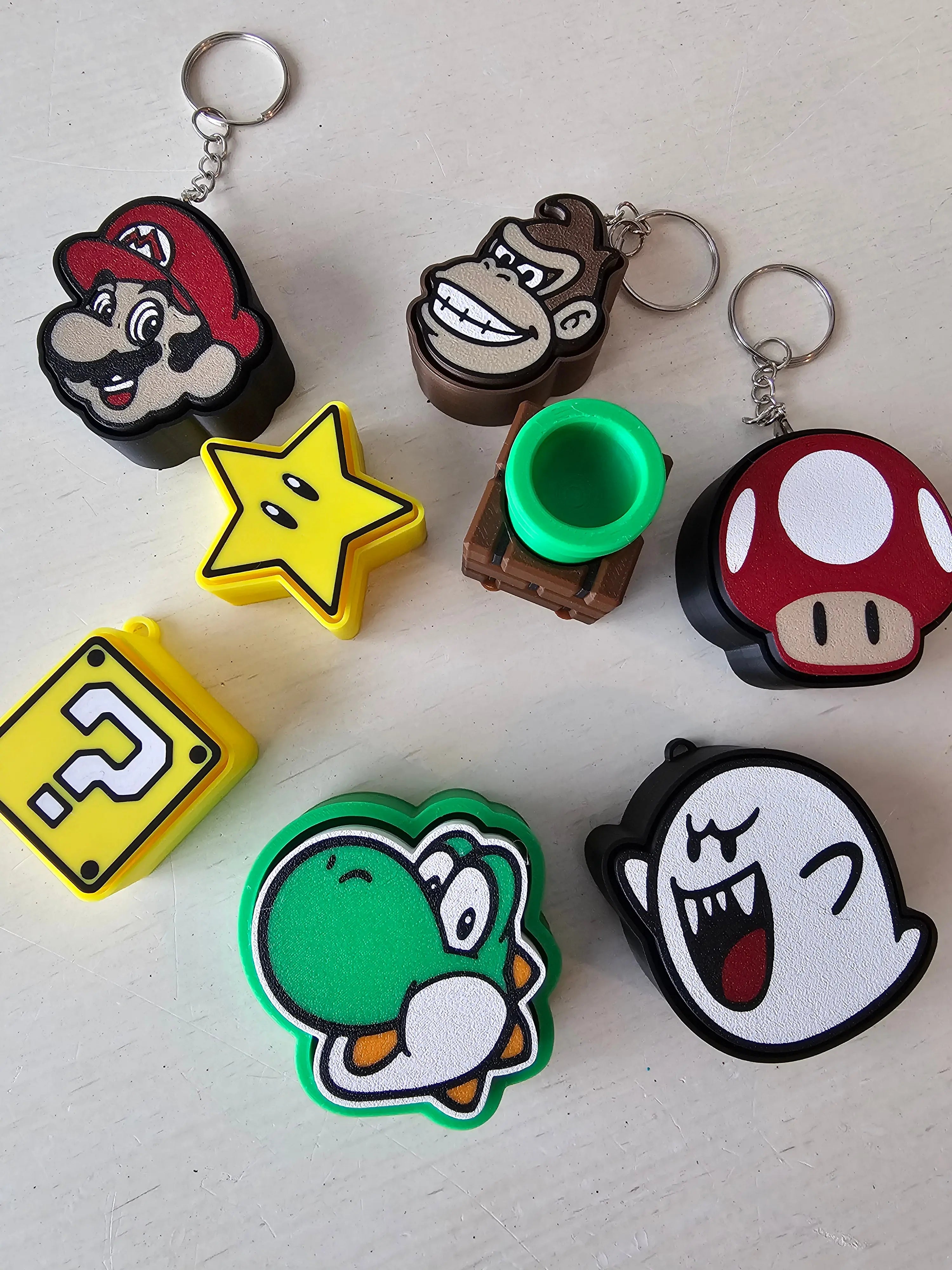 The Tween Space Retro Gamer Fidget Clicker Set — Game-Inspired Clickers | 3D Printed