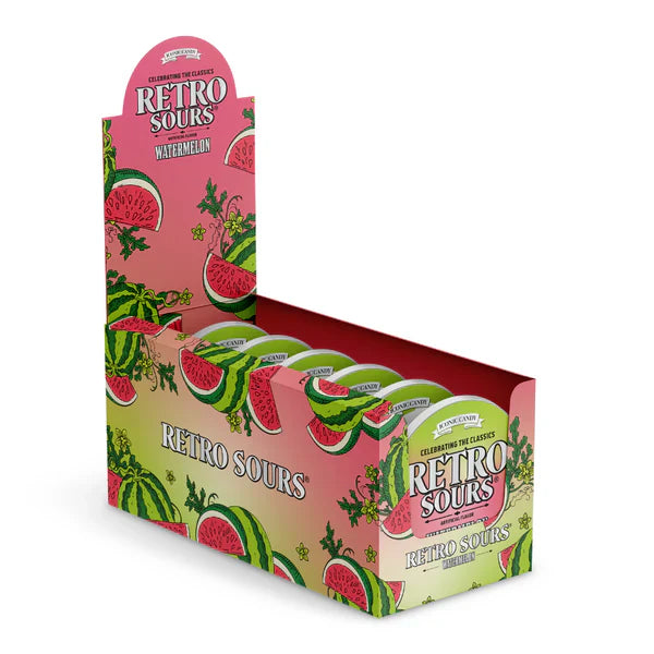 Retro Sours - Watermelon 8ct (60g)