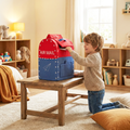 Plush "Air Mail" Post Box — Soft Toddler Post Office Play Toy