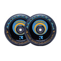 Root Industries Air Wheels 120mm - Undialed Orange/Teal (Pair)