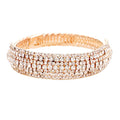 Rhinestone Pave Evening Bracelet
