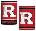 Rutgers University Garden Flag 2 Sided R Logo