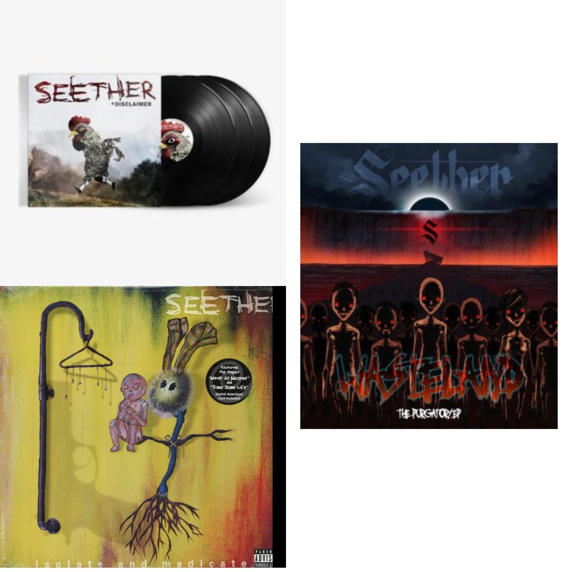 Wasteland - The Purgatory Ep & Isolate & Medicate & Disclaimer (20Th Anniversary Edition) (3LP)