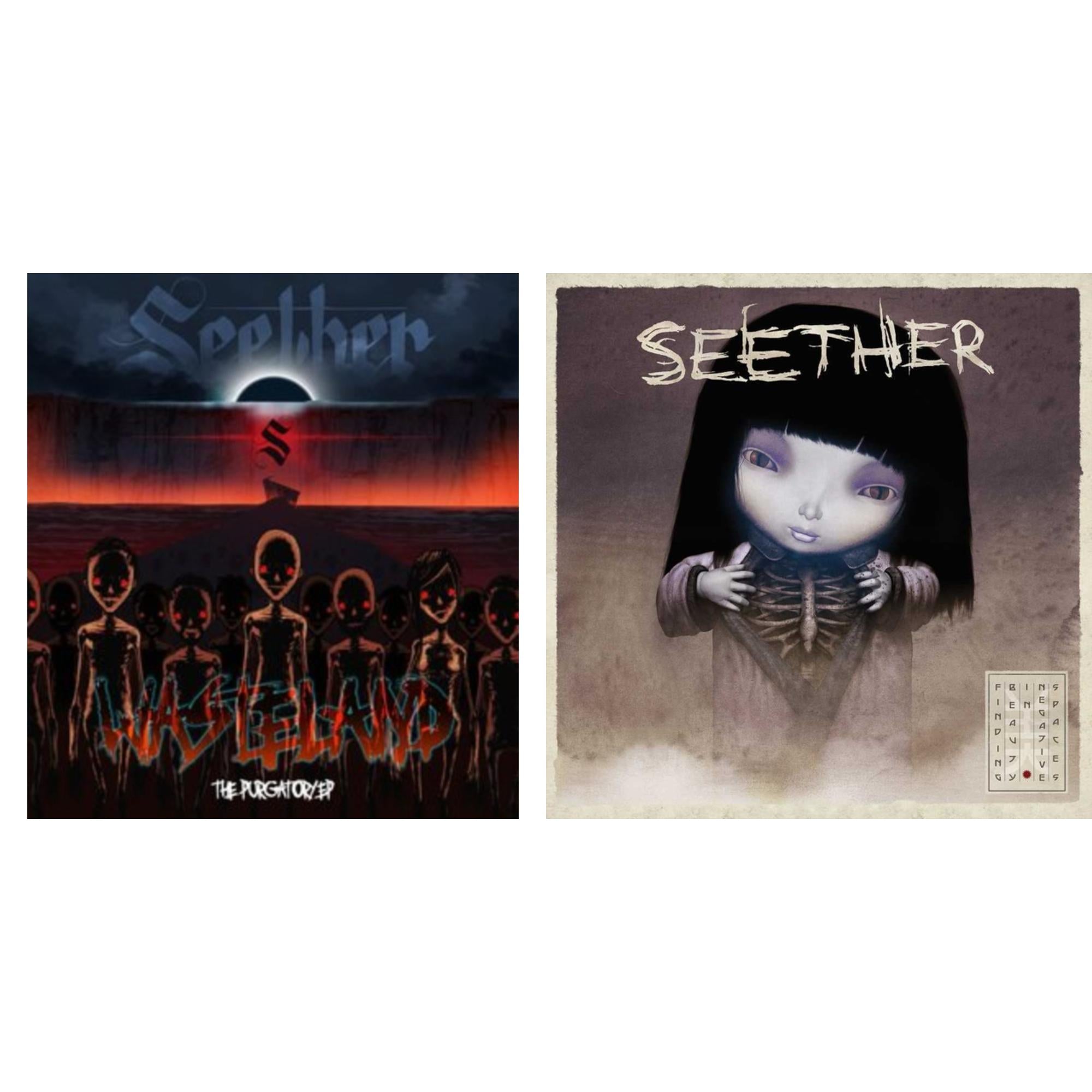 Finding Beauty In Negative Spaces (2LP/Opaque Lavender Vinyl) & Wasteland - The Purgatory Ep