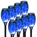 Solar Torch Lights Outdoor Flickering Flame Waterproof Garden Decor