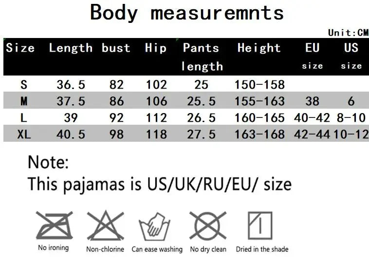 2Pcs Women Pajama Set Pink Lace Patchwork V-Neck Sleepwear Sexy Nighties Suit Cami Top Printed Shorts Soft Pyjamas Loungewear