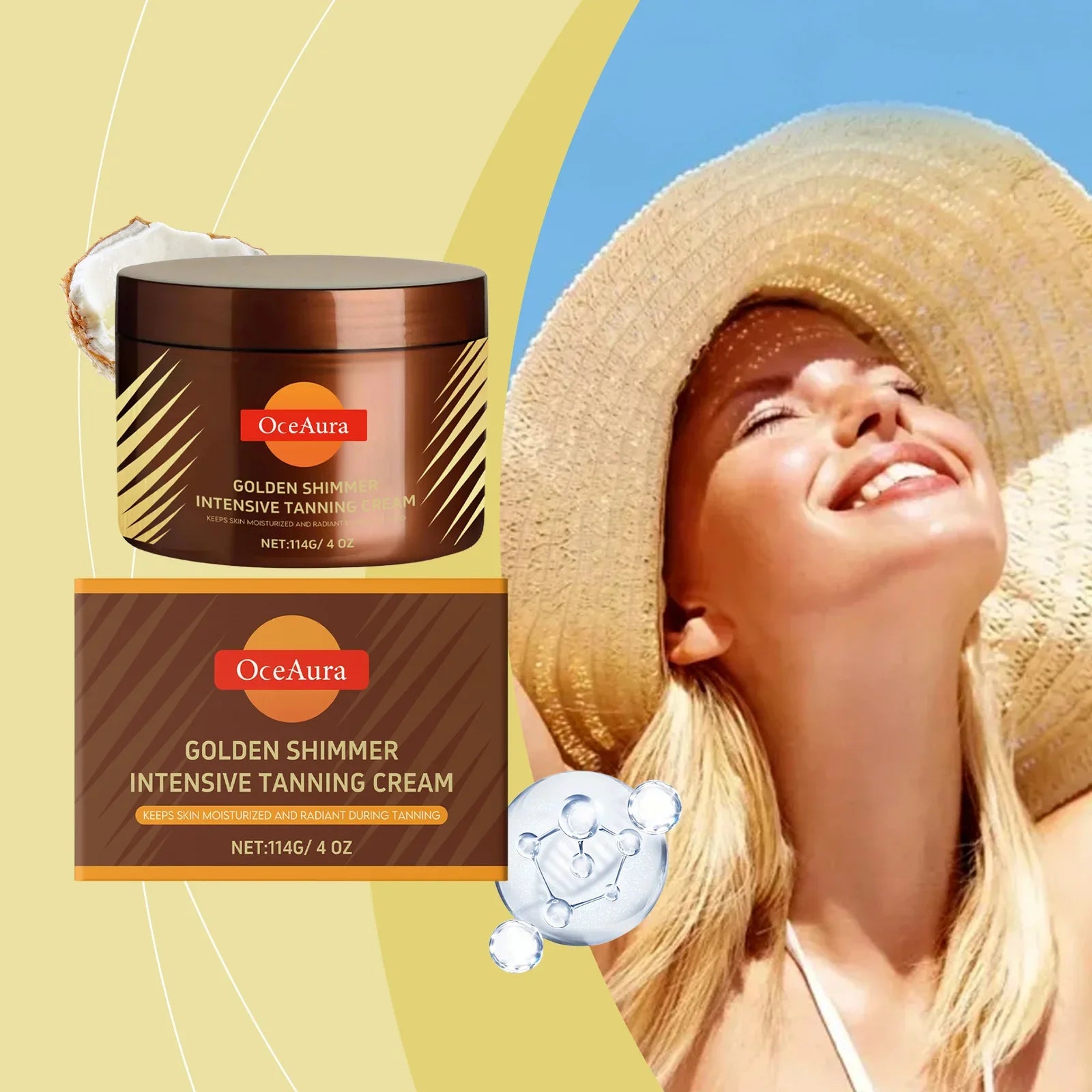 Natural Self Tan Lotion Body Tanning Accelerator Moisturize Rejuvenate Skin Melanin Enhancement Anti Sunburn Brown Tanning Cream