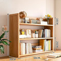 Household Goods Simple Desktop Bookshelf Dormitory Multi-layer Storage Rack Home Student DeskSolid Wood With Extraction Rack