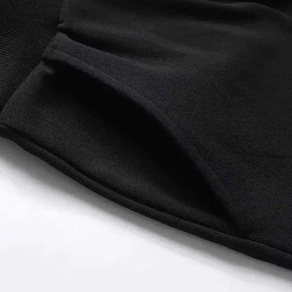 Goku Print New Streetwear 2025 Mens High Waist Cotton Pants Wide Leg Trousers Loose Fit Casual Breathable Sweatpants