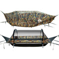 Night Cat Hammock Tent With Mosquito Net Rainfly Storage