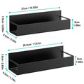Refrigerator Magnetic Shelf Spice Sundry Side Storage Rack Hanging Basket Space Saving Kitchen Organizer Shelf Household Holder