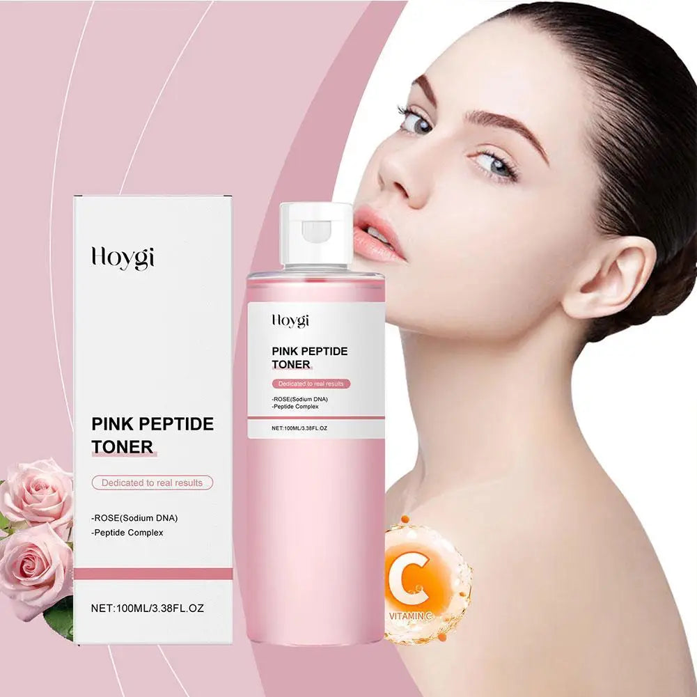 100ml Rose Essence Toner For Glowing Skin Soothing Moisturizer Deep Nourishing Brightening Facial Water Lotion With Hydrating