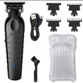 Kemei 2299 professional men's hair/beard trimmer with zero gap hair clipper and T-shaped blade, cordless charging