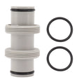Pool Hose Connector 1.5in To 1.5in Pool Hose Adapter Replacement Elastic Rubber  Antileak Straight Joint for Salt System