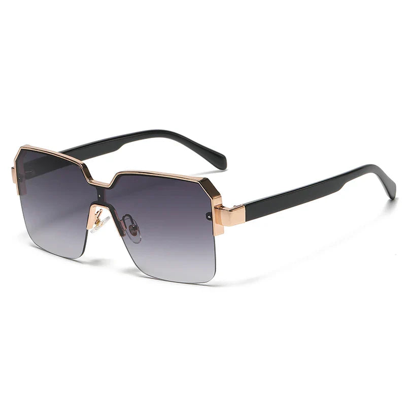 Cycling Men Women Sunglasses Luxury Brand Design Fashion Vintage Sun Glasses Square Alloy Frames Shades Eyewear UV400