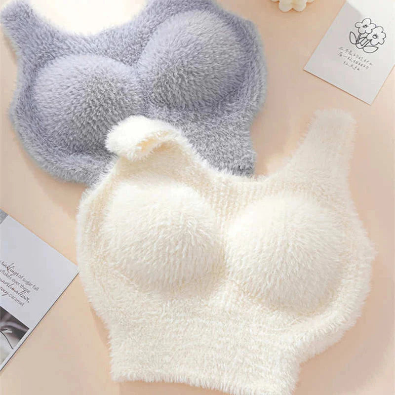 Plush Warm Wool Tank Tops